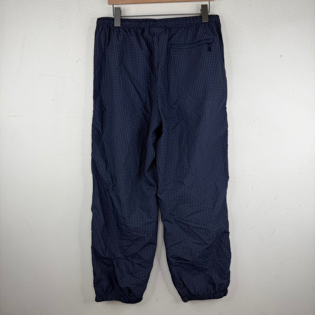 Supreme Navy Grid Trackpants