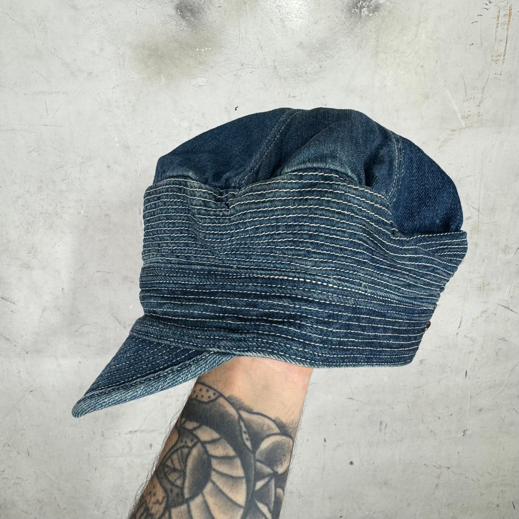 Kapital Denim Conductor Hat