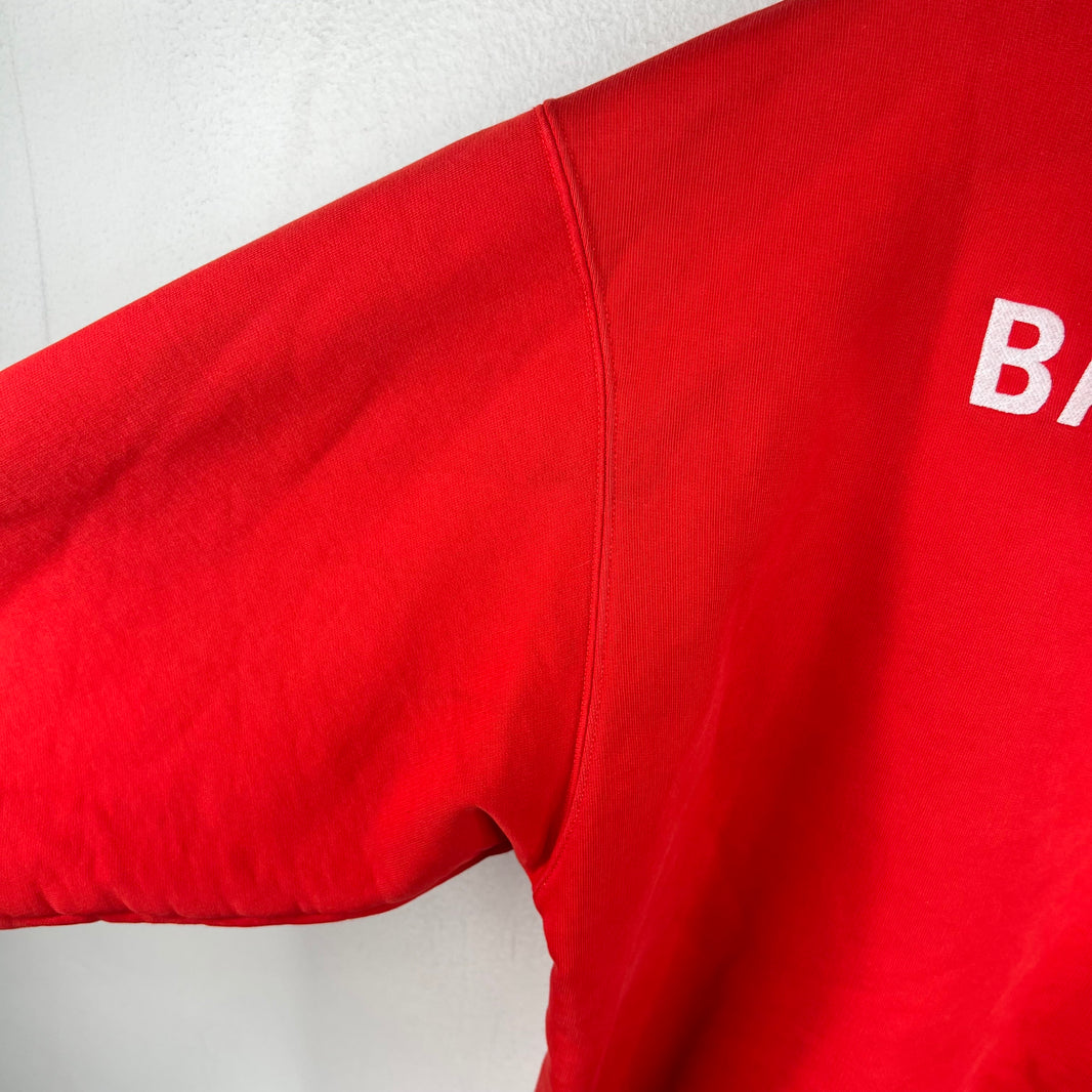 Balenciaga Embroidered Logo Hoodie