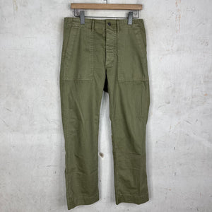 RRL Olive Herringbone Pants