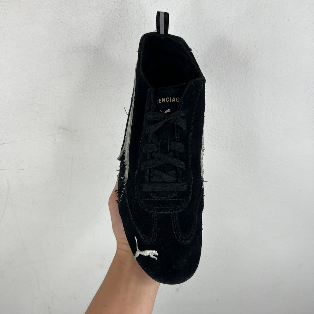 Balenciaga Puma Distressed Speedcat Sneakers