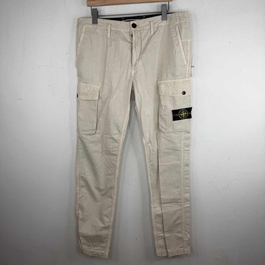 Stone Island Tan Cargo Pants