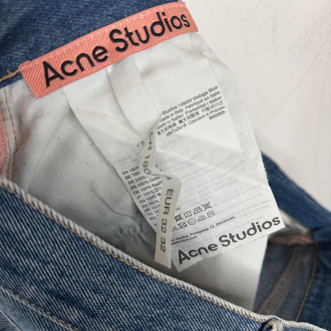 Acne Studios 1992M Vintage Blue Jeans