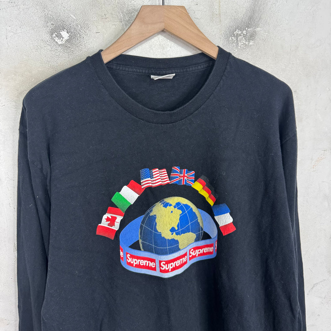 Supreme Flags L/S T-Shirt