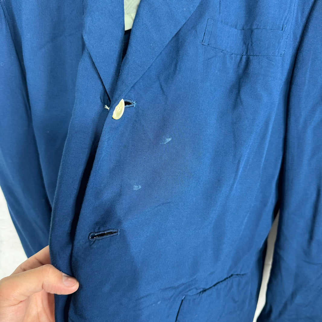 CDG Homme 1995 Blue Partial Lined Blazer