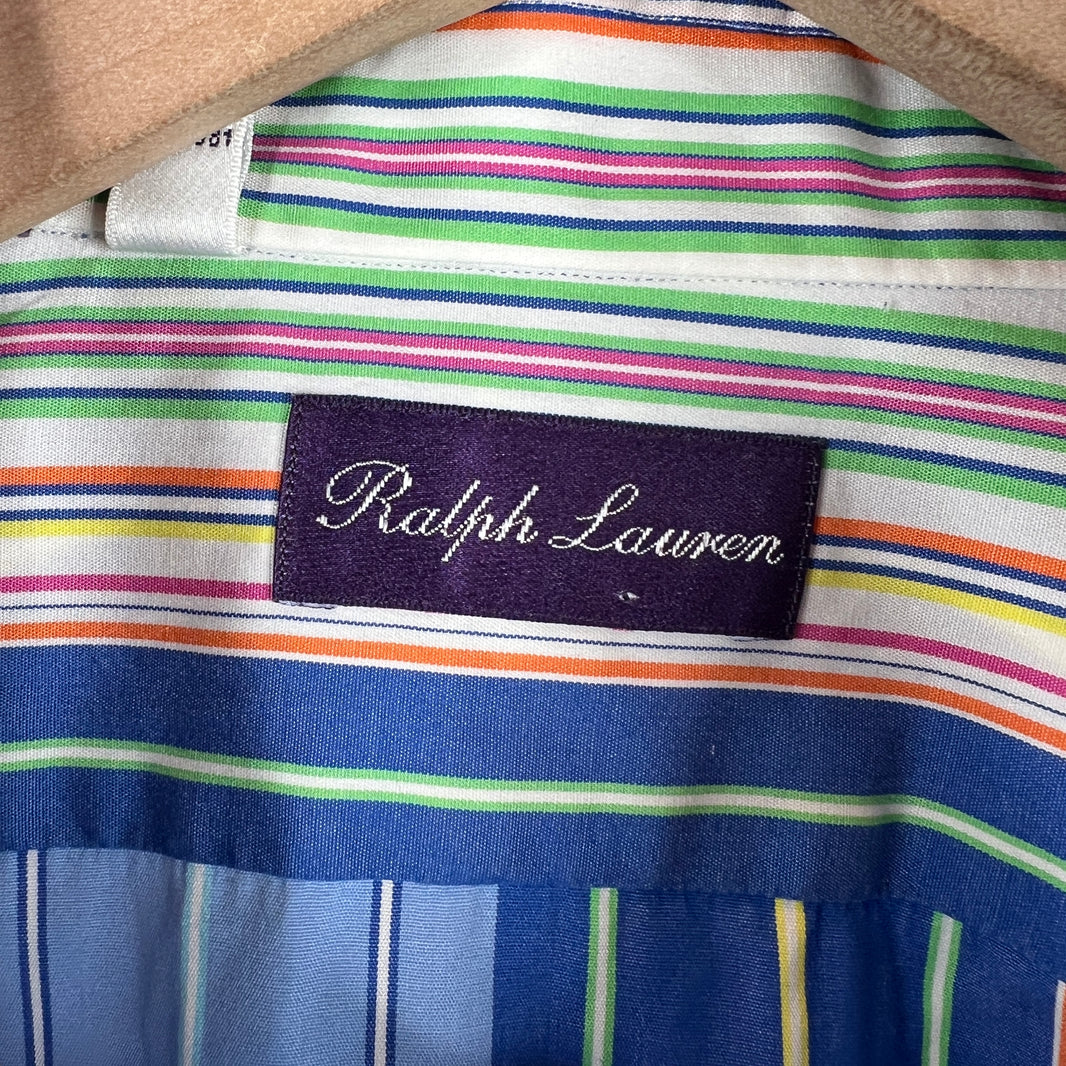 Purple Label Ralph Lauren Multicolor Button Up Shirt