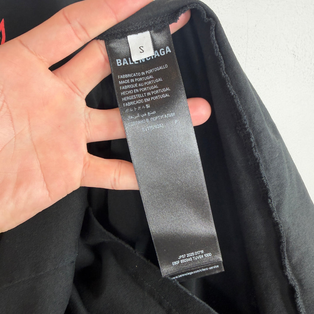 Balenciaga Sacre Coeur Oversized T-Shirt