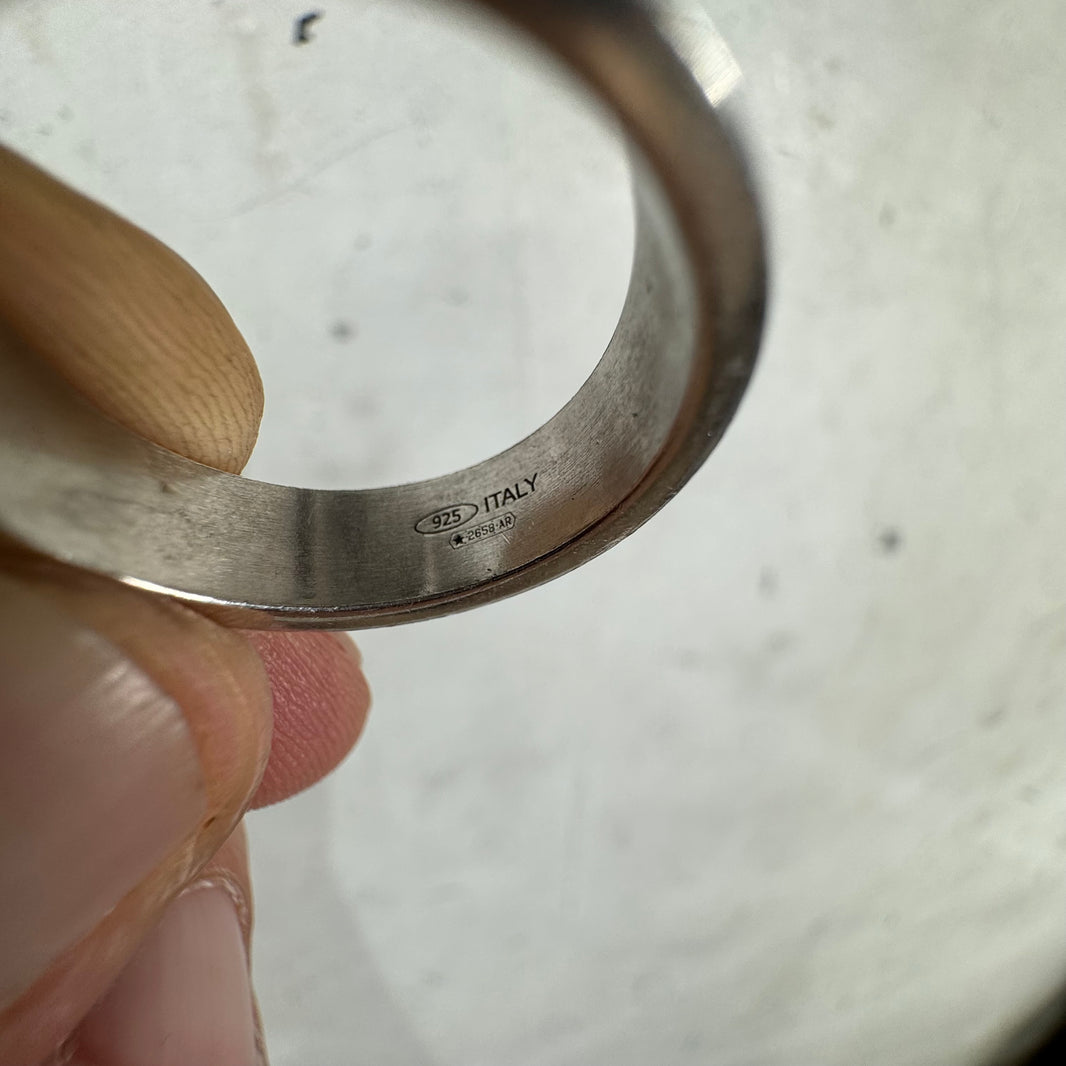 Margiela Numbers Scroll Ring