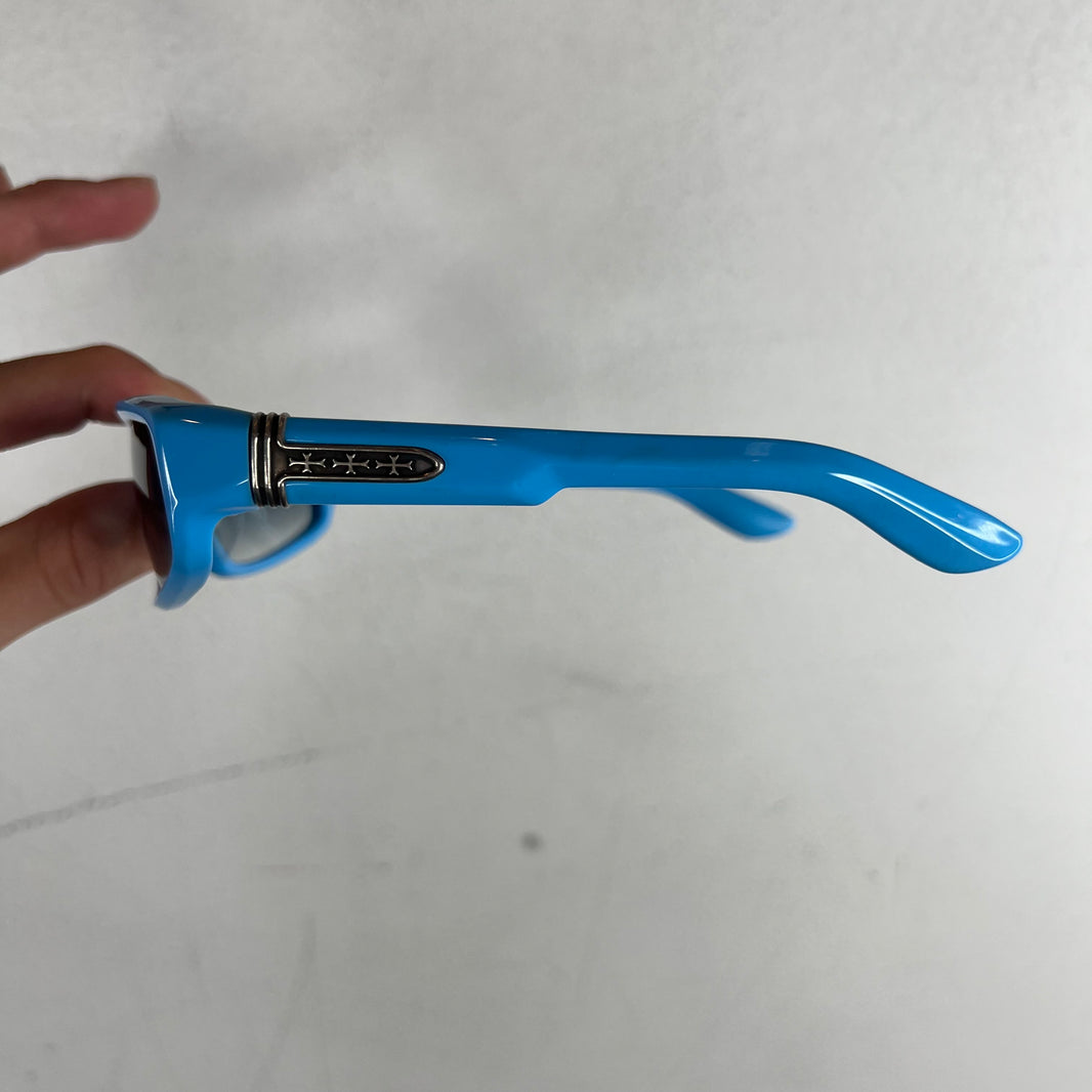 Chrome Hearts Blue T. Hutch Sunglasses