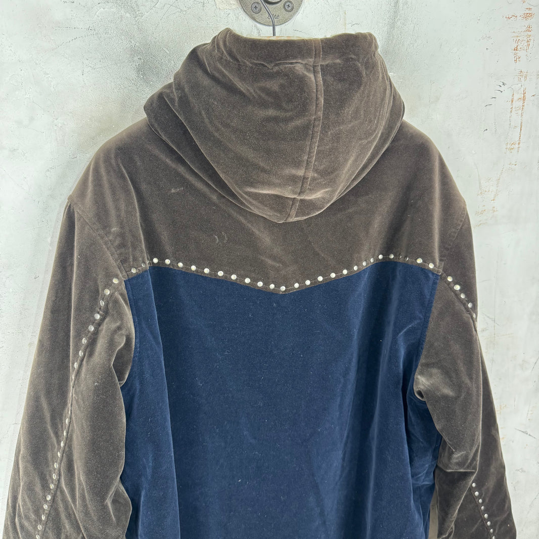Supreme Velour Studded Fleece Lined Jacket