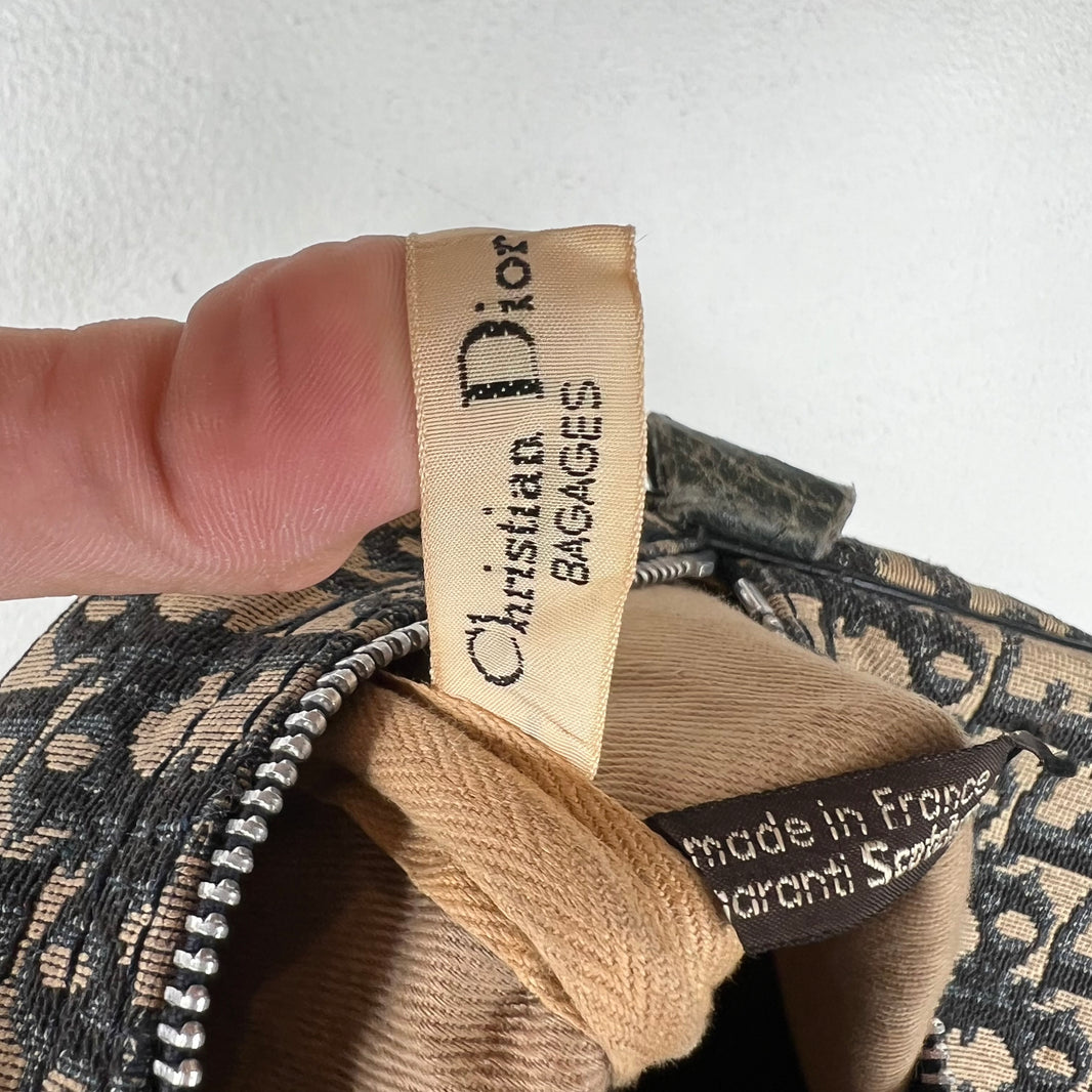 Dior Vintage Oblique Mini Duffle Bag