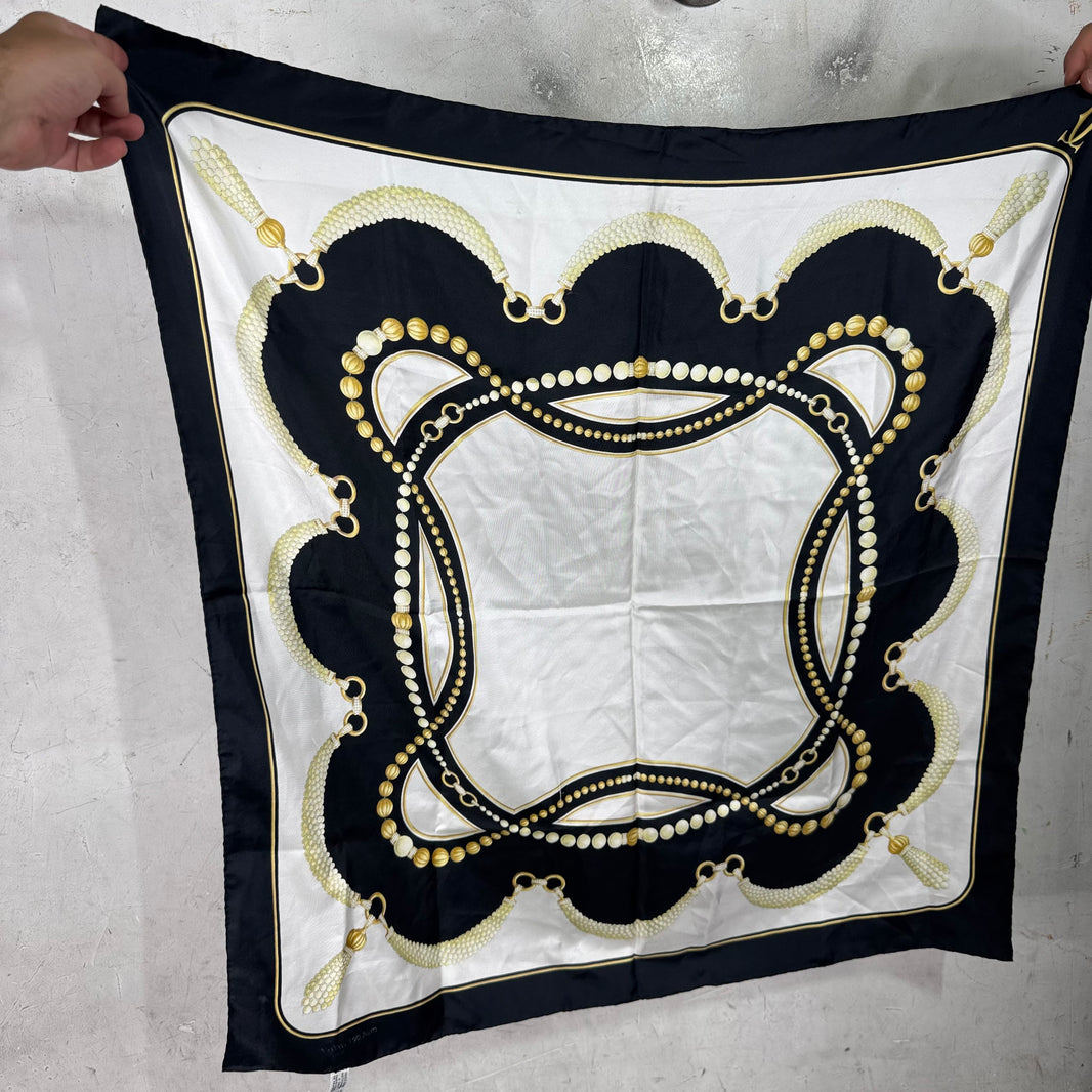 Cartier Pearl Silk Scarf