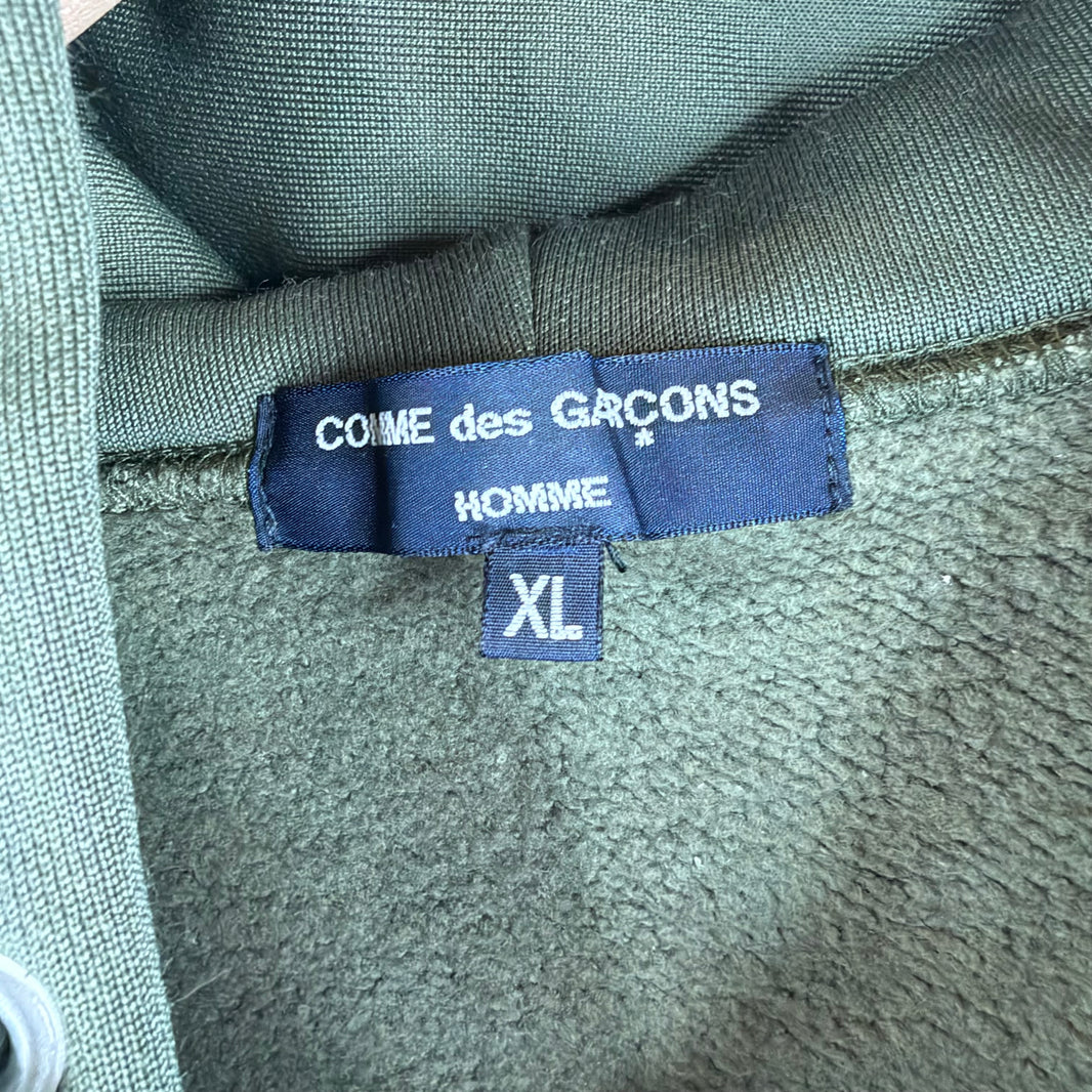 CDG Homme Bomber Zip-Up Hoodie