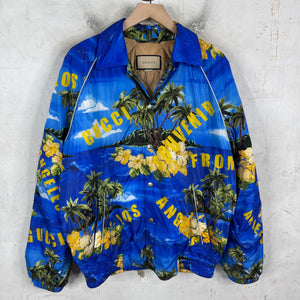 Gucci Souvenir Beach Printed Jacket