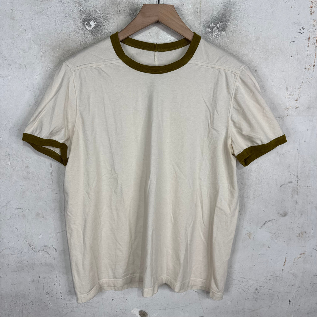 Rick Owens Natural/Sulphate Ringer T-Shirt
