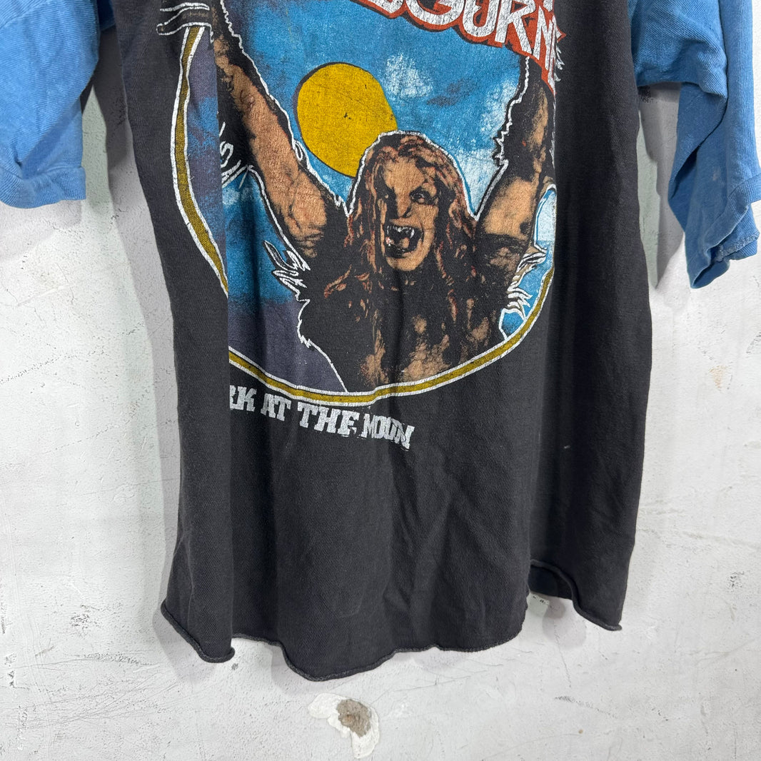Vintage 80's Ozzy Osbourne Raglan T-Shirt