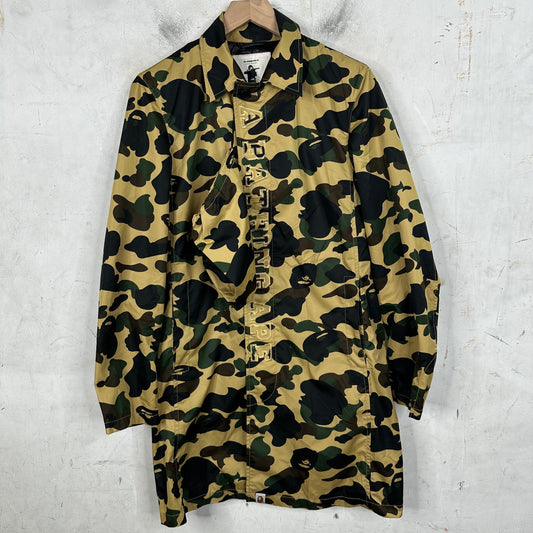 A Bathing Ape Packable Nylon Trenchcoat