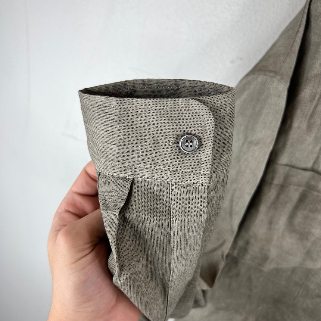 ERD Artist Embroidered L/S Button Up Shirt