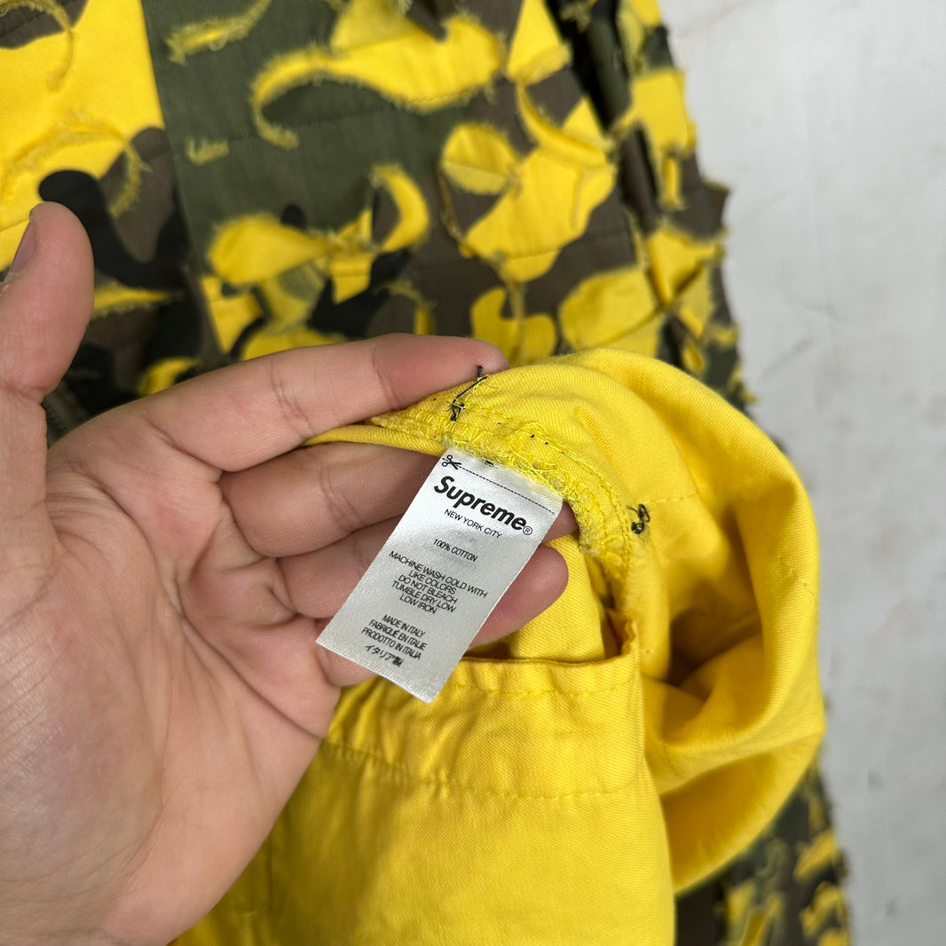 Supreme Griffin Yellow Camouflage Jacket