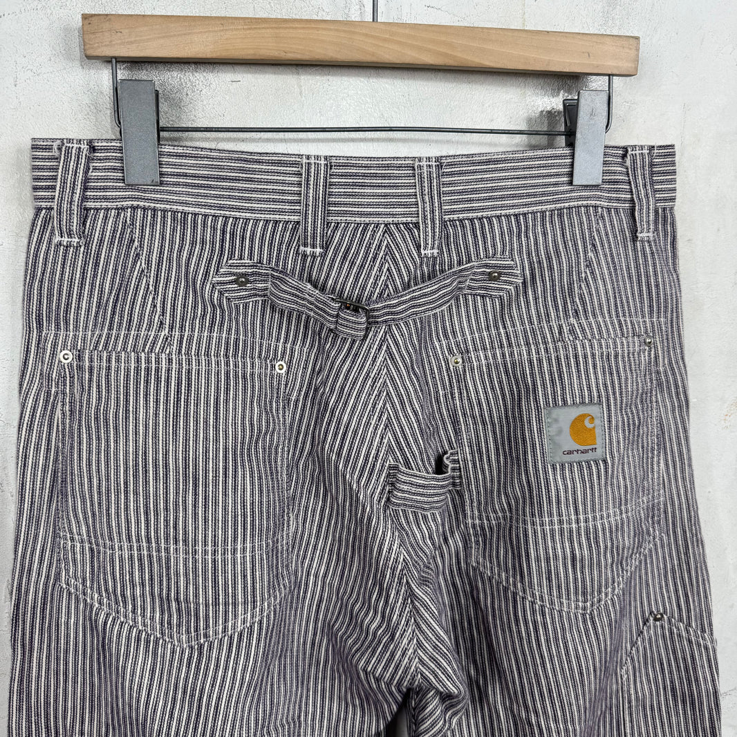 Junya Watanabe x Carhartt Pinstriped Capri Carpenters