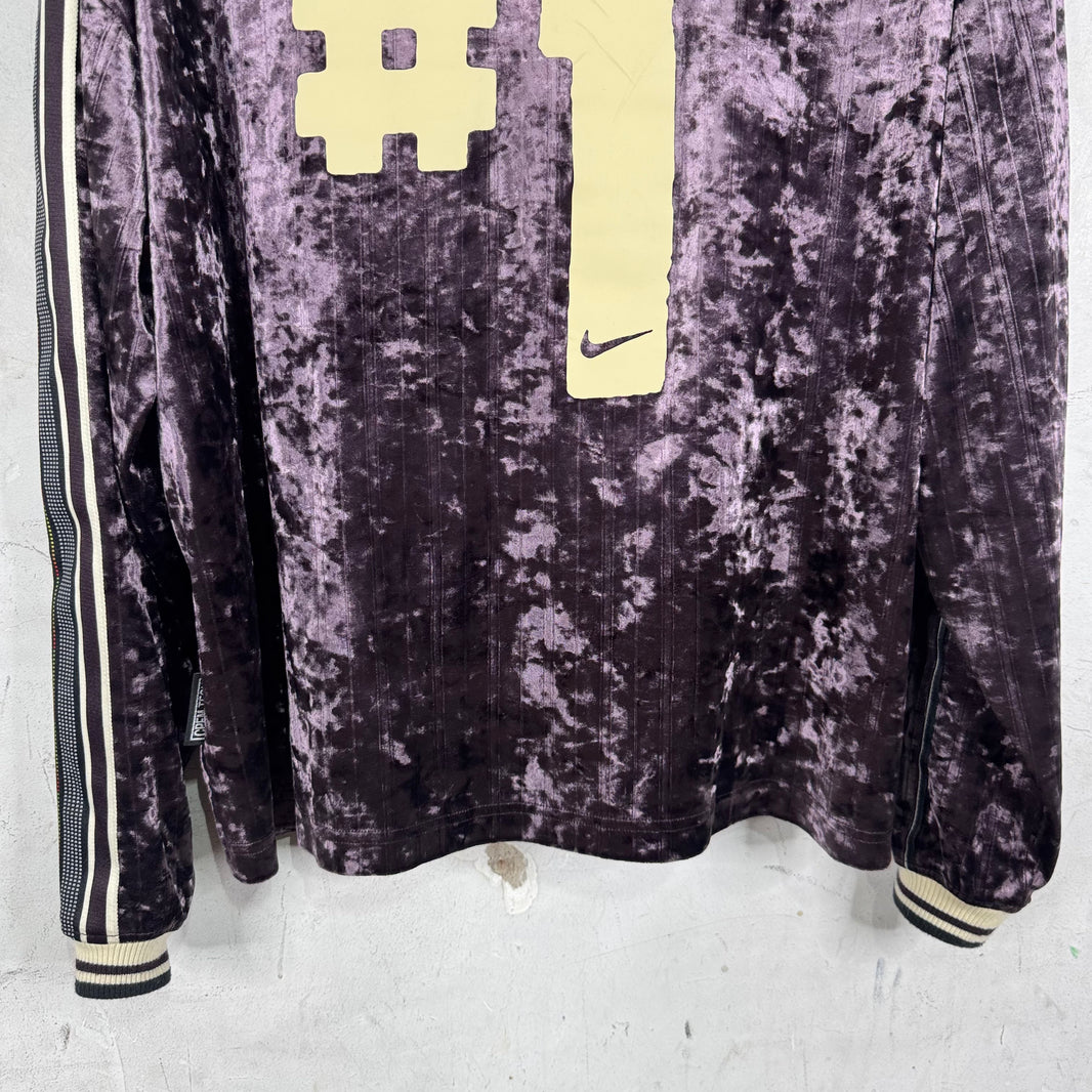 CPFM x Nike Velour Rugby Quarter Zip Shirt