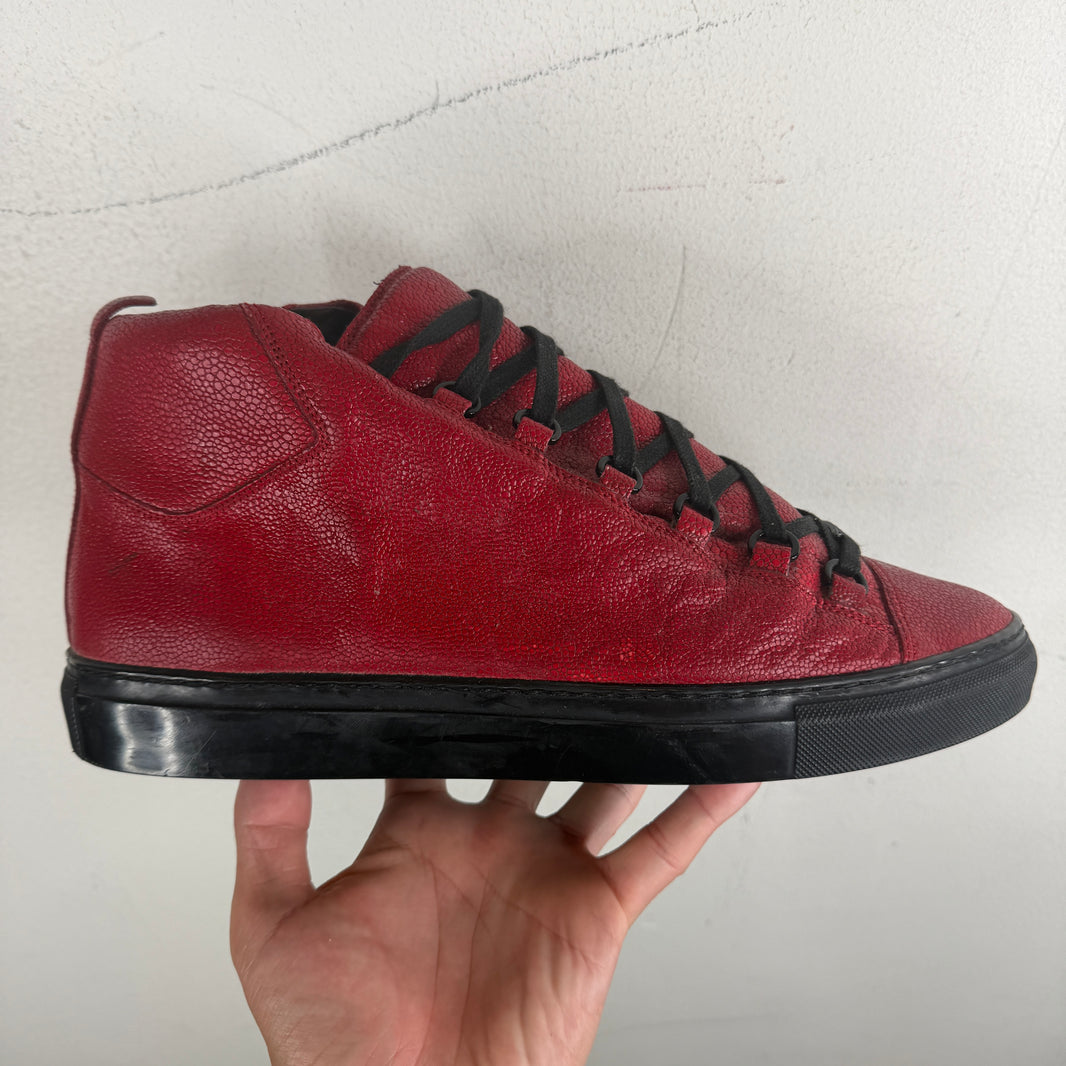 Balenciaga Red Stingray Arena Sneakers