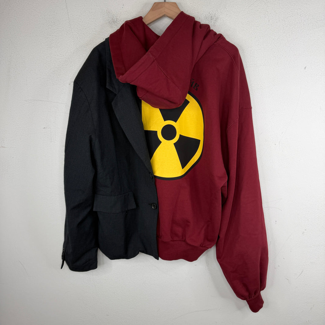 Gosha Rubchinskiy Hybrid Zip-Up Hoodie