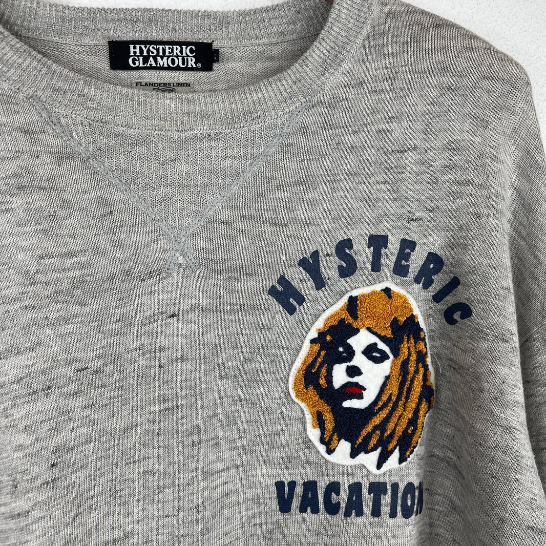 Hysteric Glamour Grey Linen Sweater