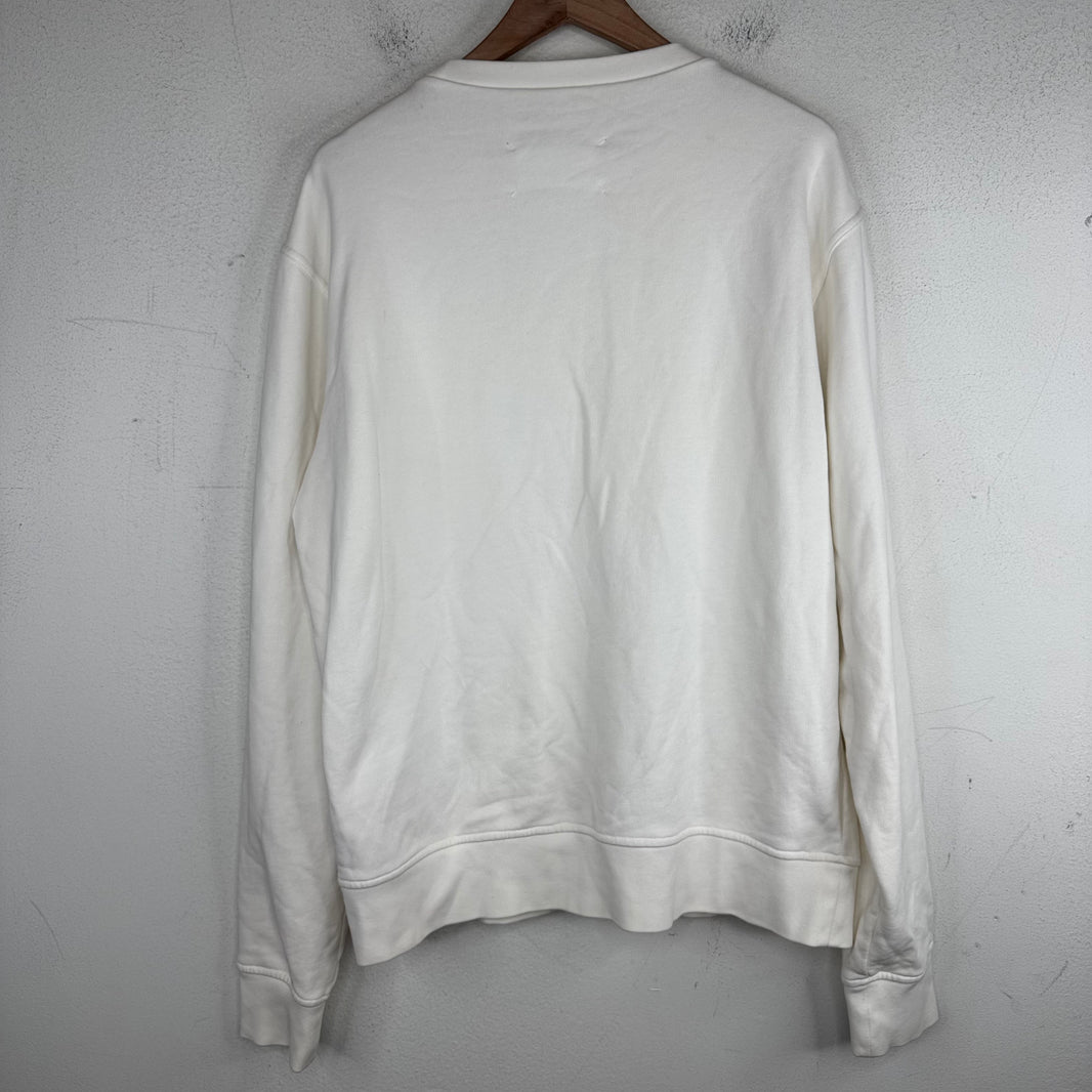 Margiela White Hybrid Crewneck