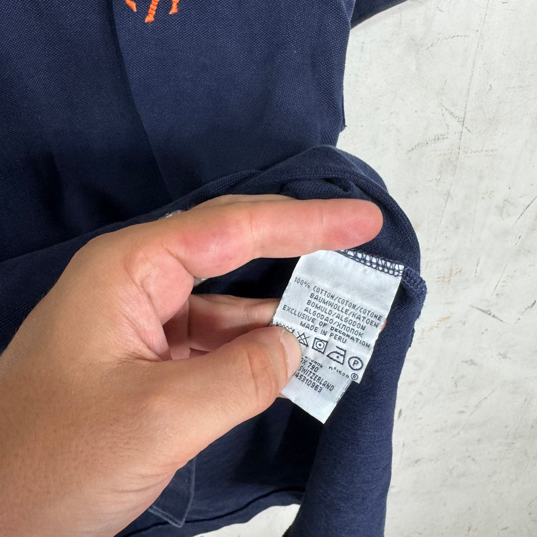 Ralph Lauren Navy/Orange Big Pony Polo