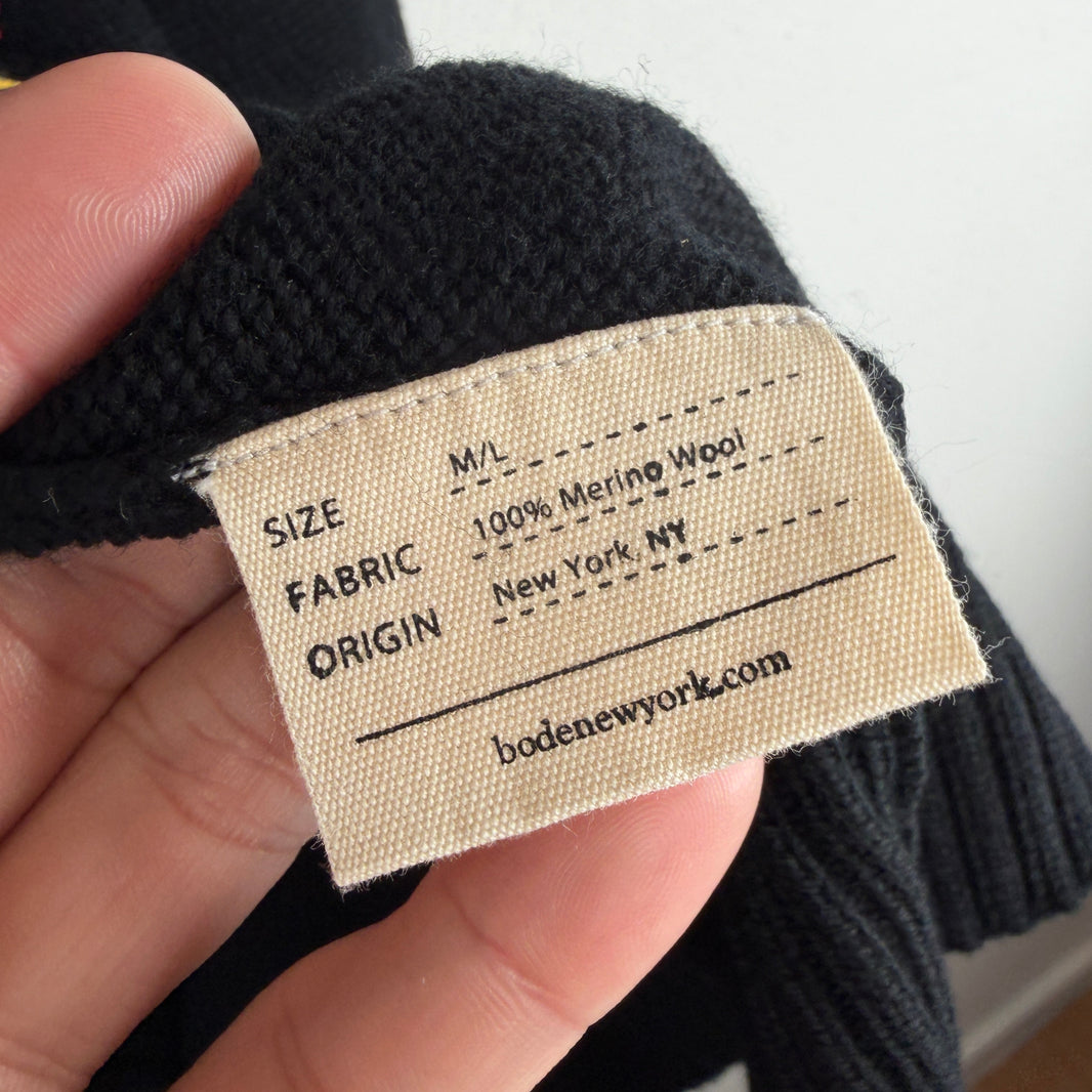 Bode Dog Knit Sweater