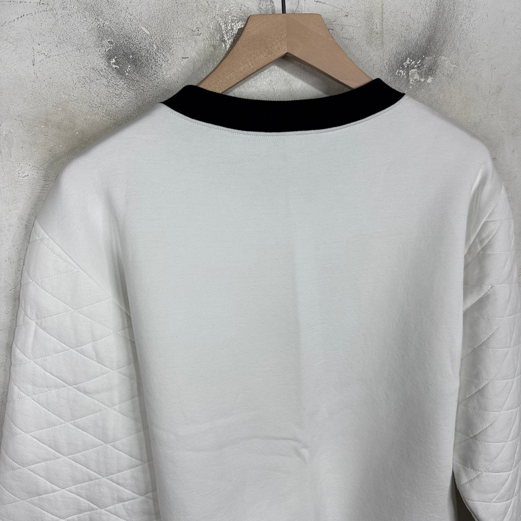 Louis Vuitton Quilted Sleeved Uniforme Crewneck