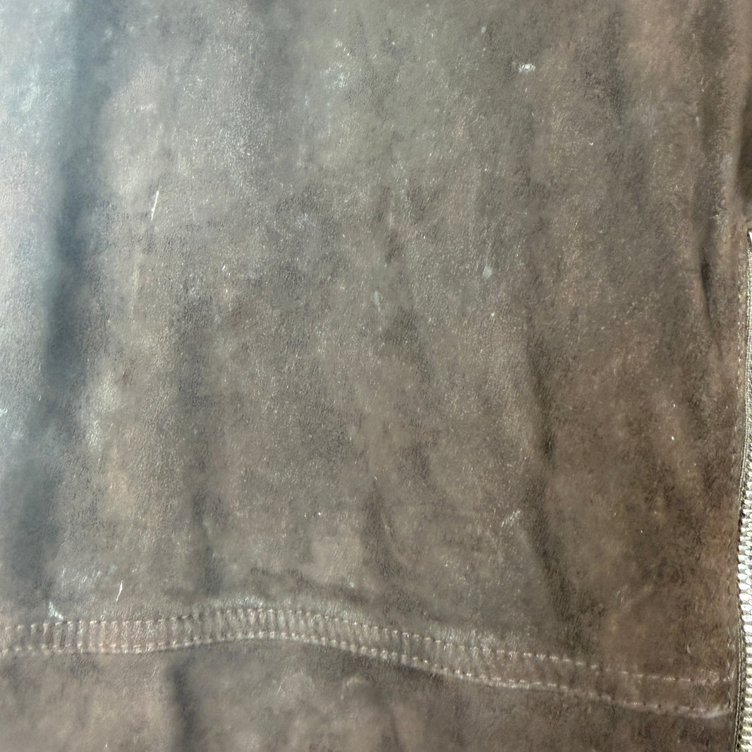 Alyx Leather Suede Zipper Pants