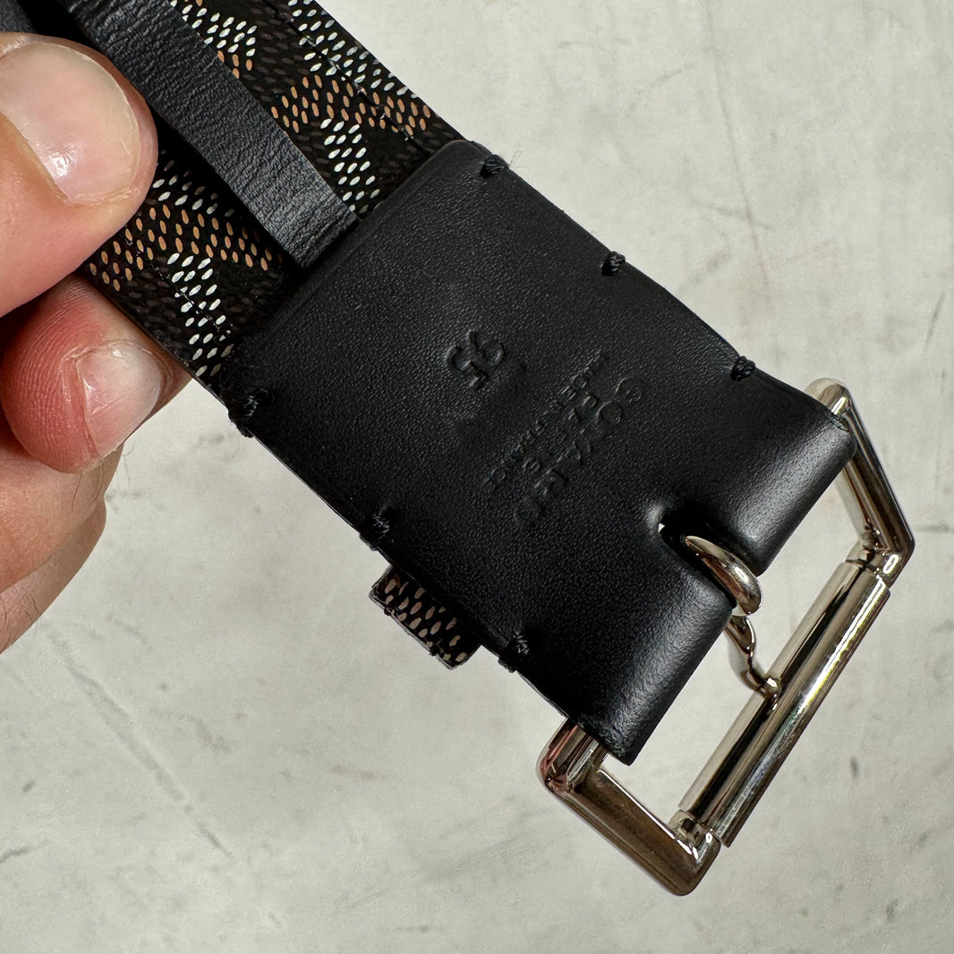 Goyard Reverse Monogram Roller Belt