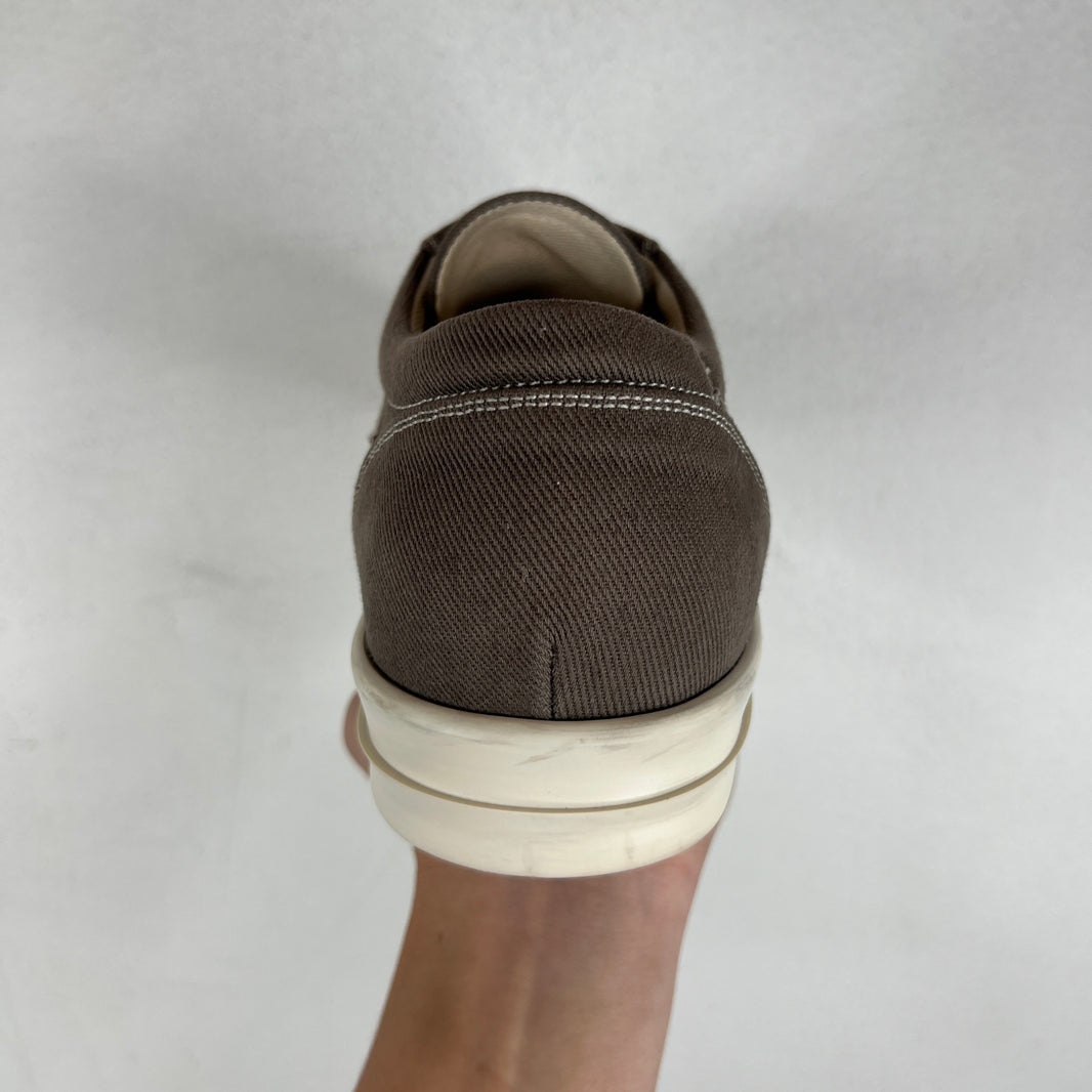 DRKSHDW Gray Canvas Twill Vans Sneakers
