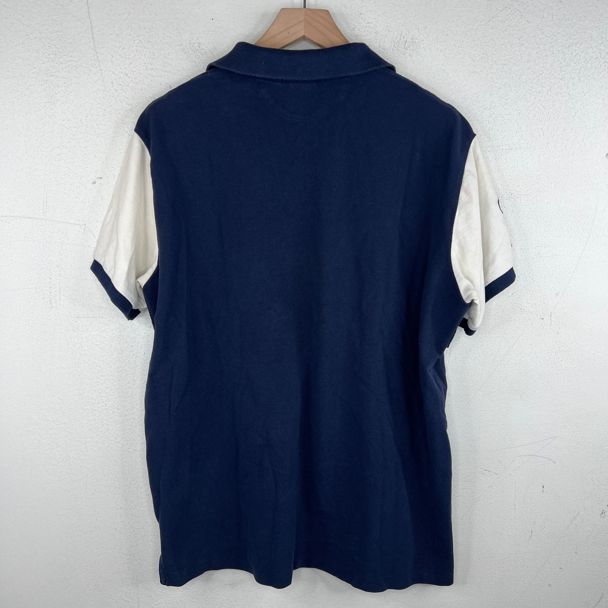 Polo Ralph Lauren Navy Blue Stripe Polo T-Shirt