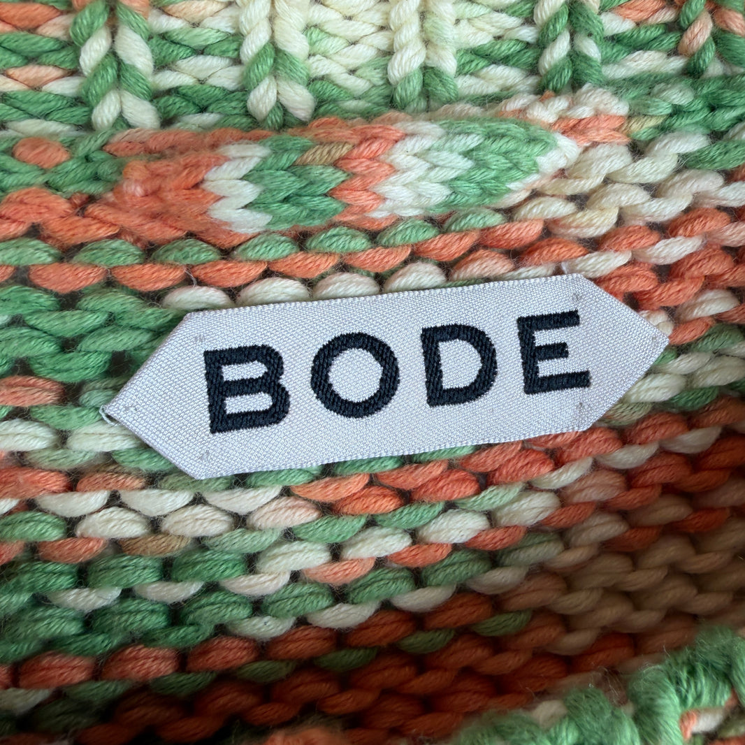 Bode Multicolor Newbury Knit Cardigan