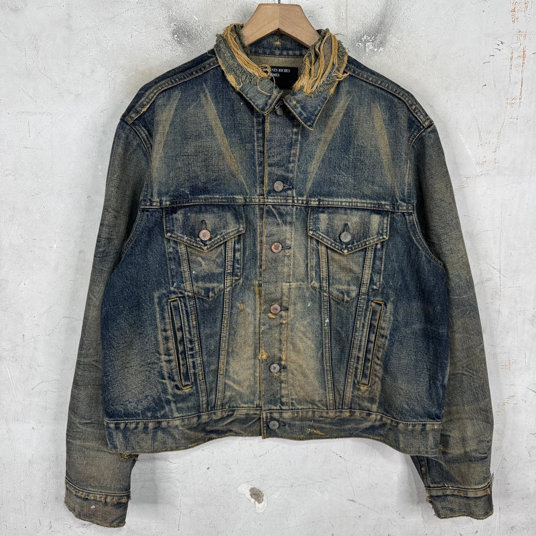 ERD Type II Distressed Denim Jacket