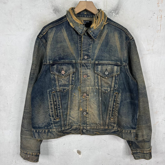 ERD Type II Distressed Denim Jacket