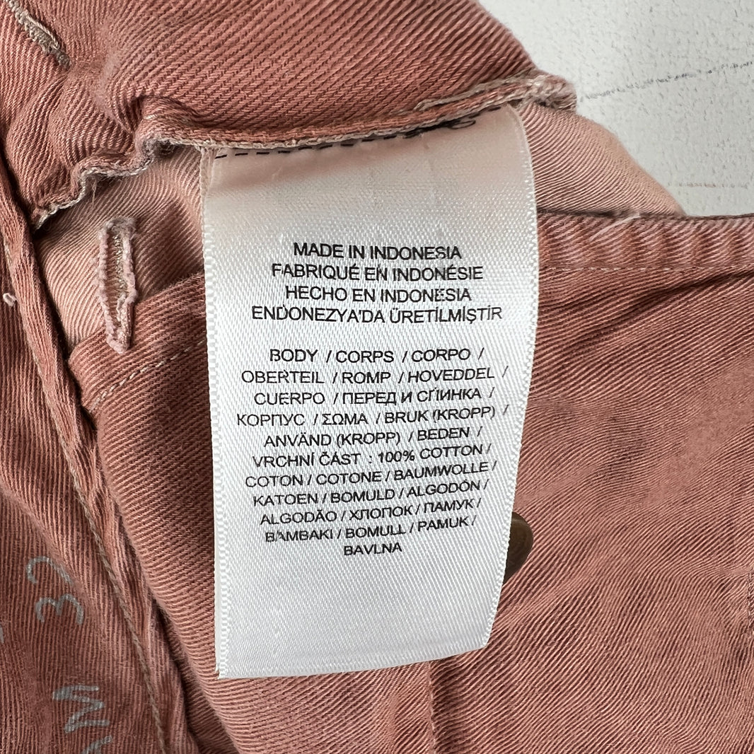 RRL Pink Officer Fit Chino Trousers
