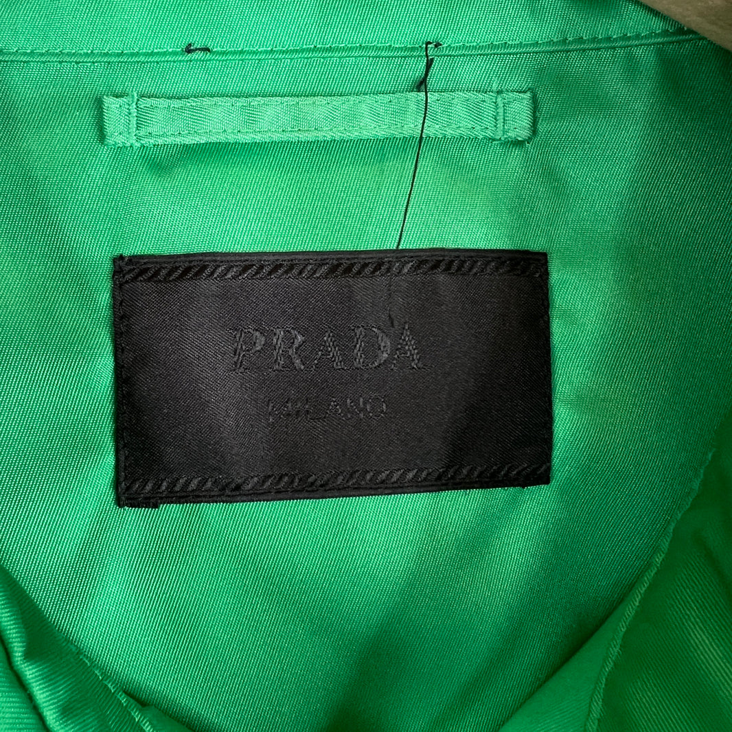 Prada Green Nylon Coach's Jacket
