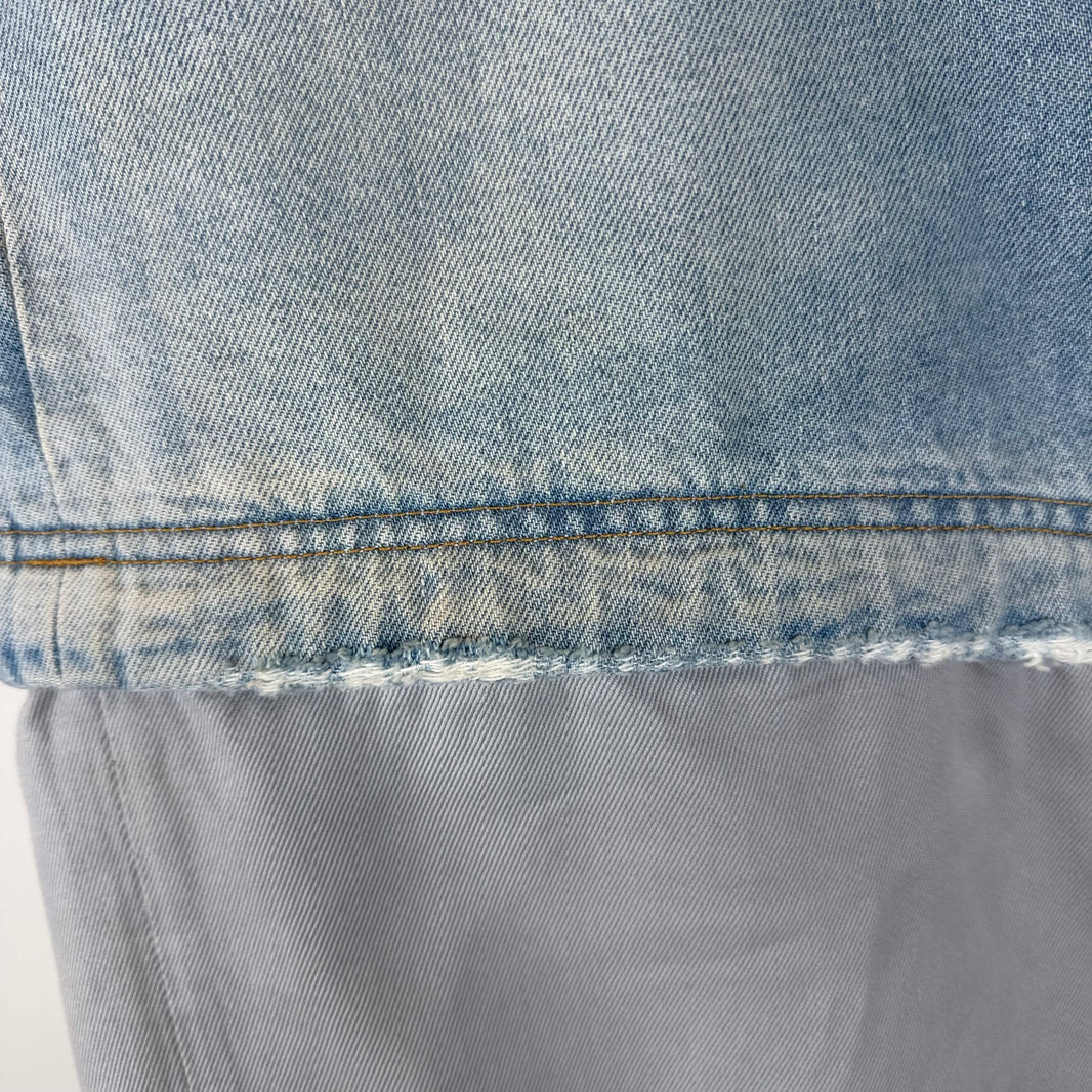 Balenciaga 3 Way Blue Khaki Convertible Pants
