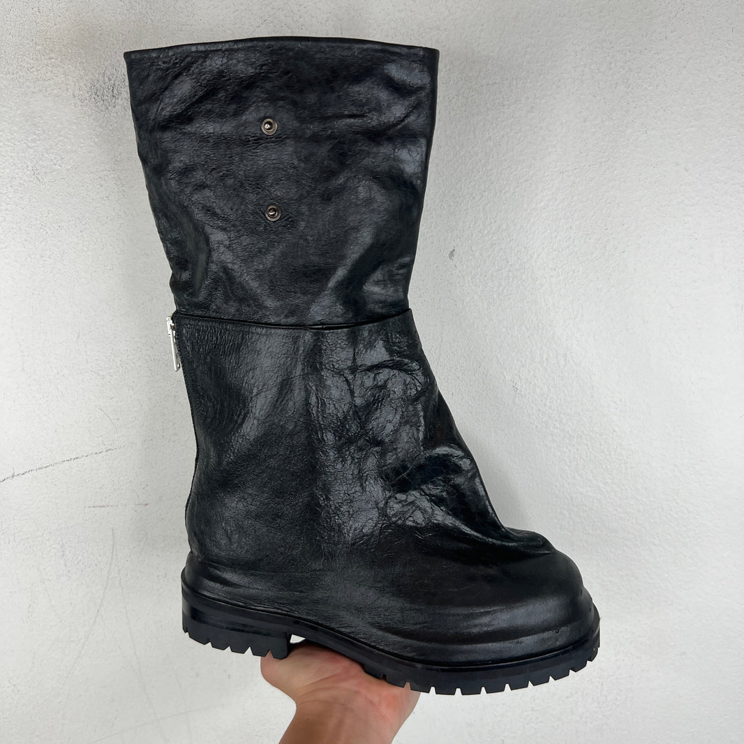 424 Paper Leather Dragon Rider Boot