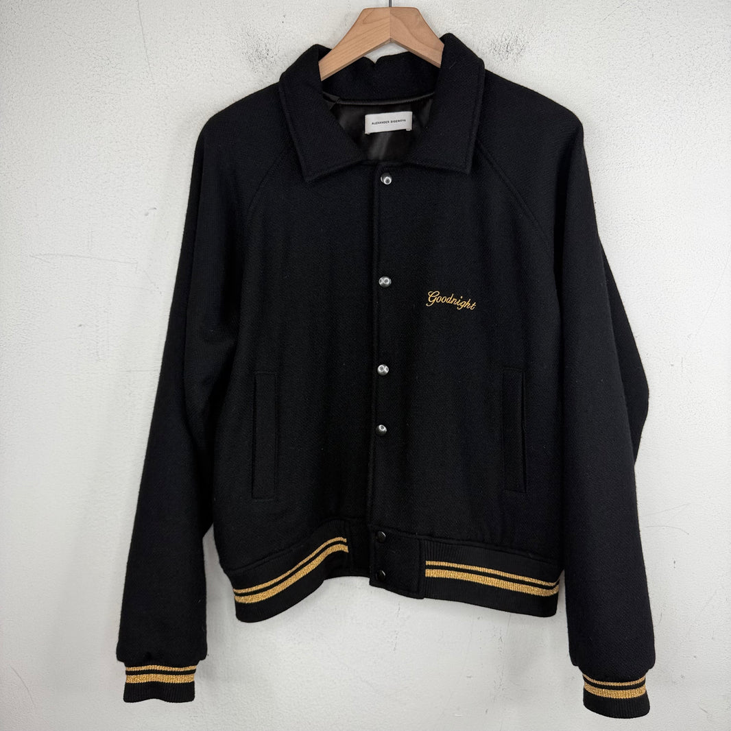 Alexander Digenova Cigarette Warning Varsity Jacket