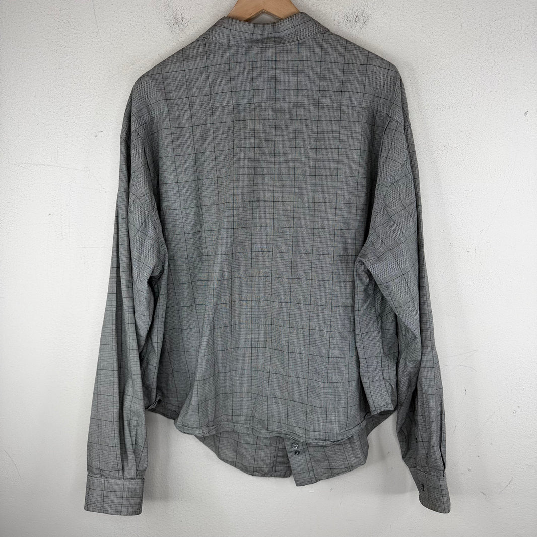 Balenciaga Plaid Swing Shirt