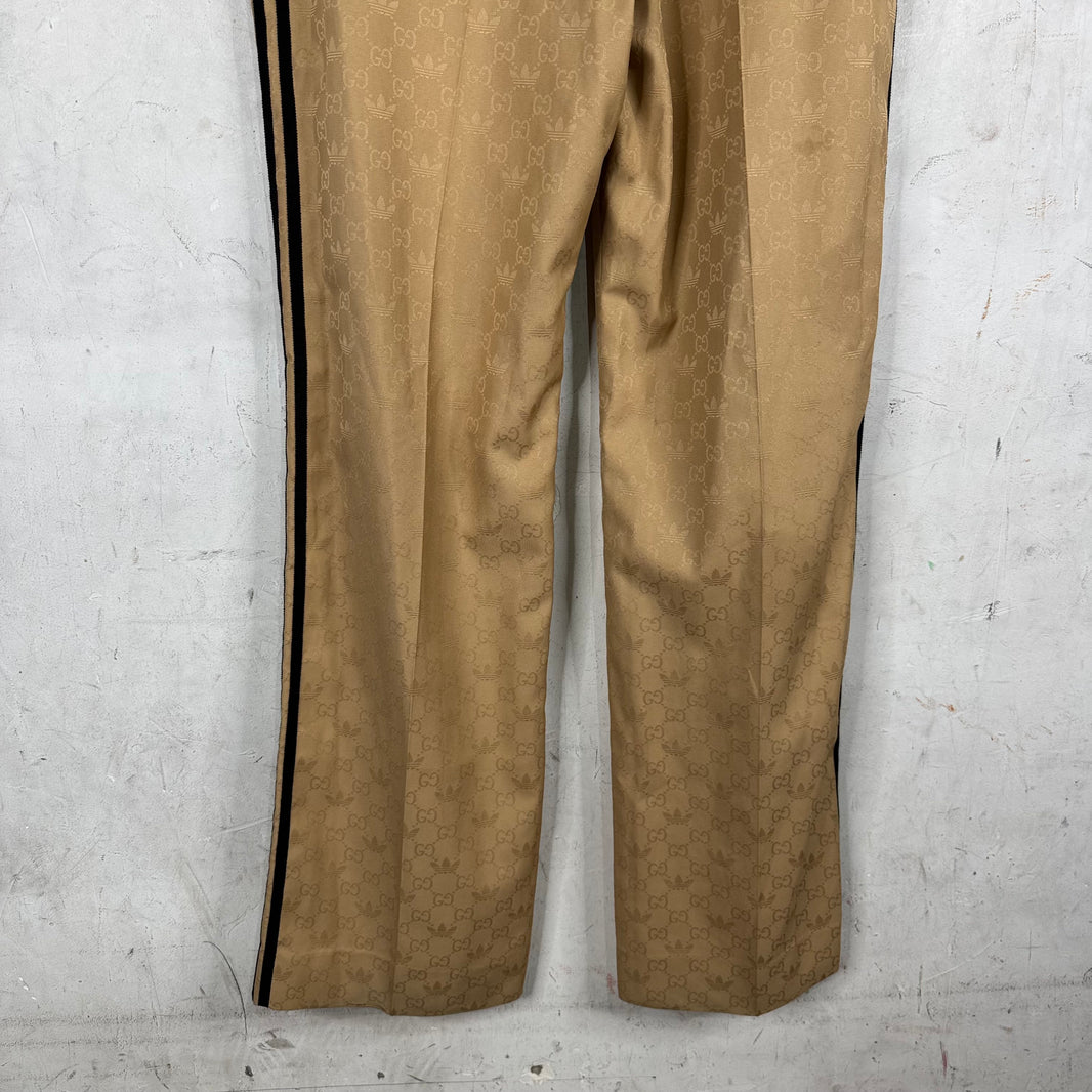 Gucci x Adidas Monogram Loose Trousers
