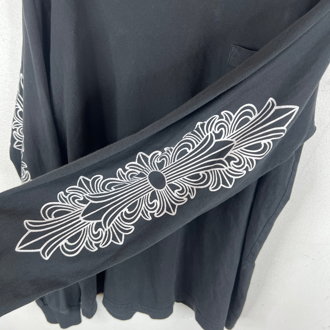 Chrome Hearts Fleur Las Vegas L/S T-Shirt