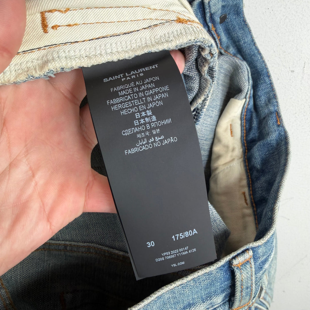 Saint Laurent D32 Lightwash Jeans
