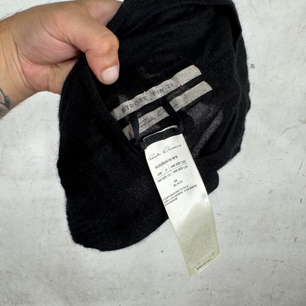 Rick Owens Strobe Cashmere Shiesty
