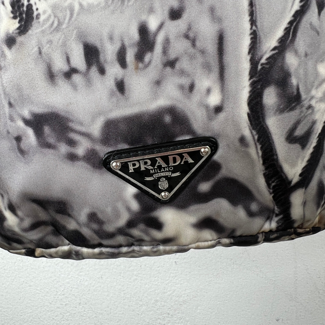 Prada Re Nylon Printed Sling Bag